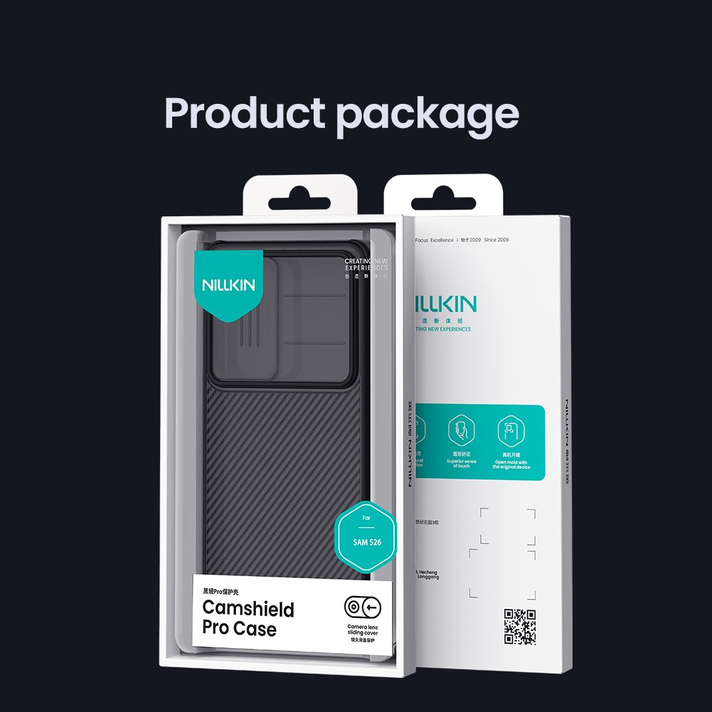 Nillkin CamShield PRO Zadní Kryt pro Samsung Galaxy S26 Transparent Black