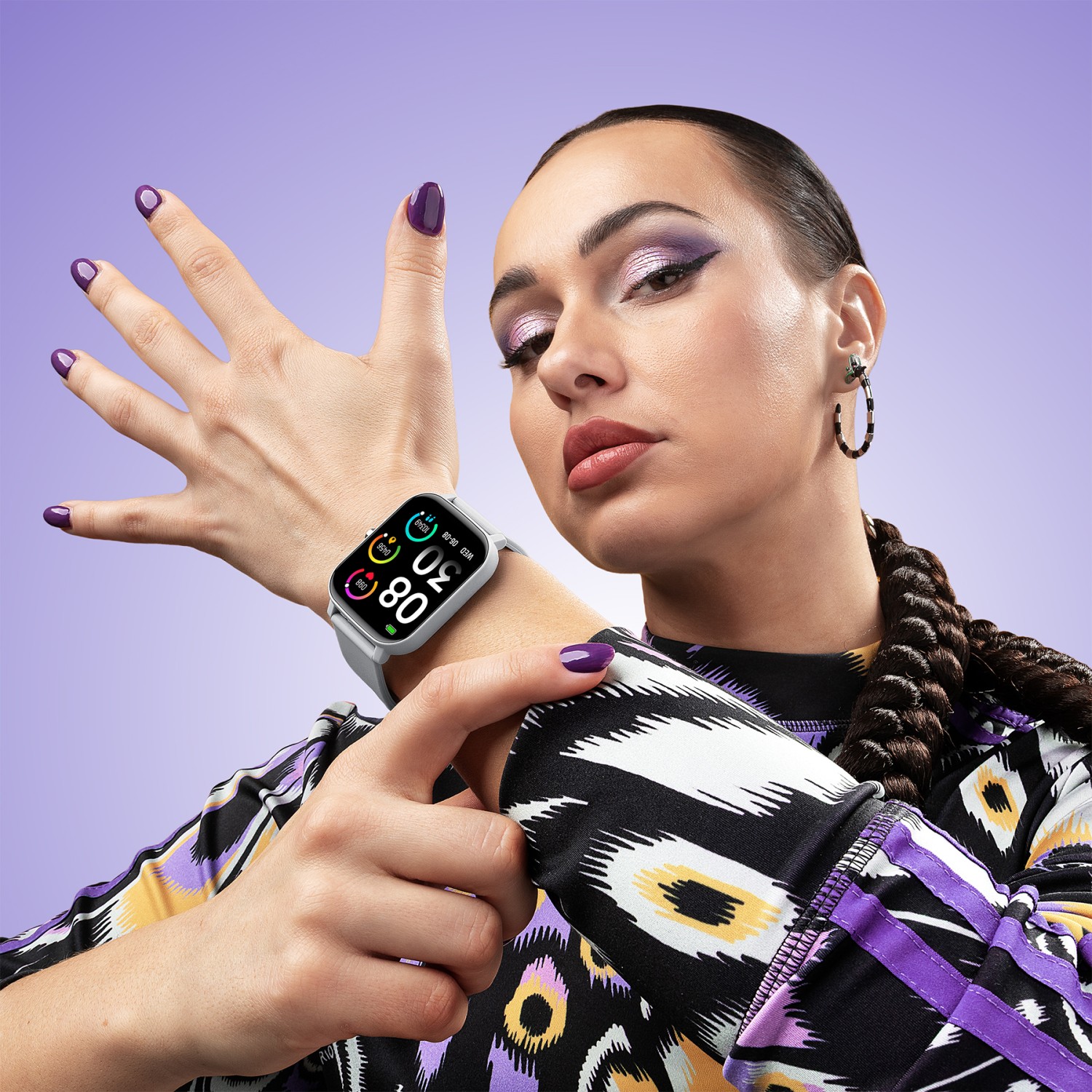 Niceboy Watch 5 Lite bílá