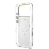 Guess PC/TPU Mirror Glitter Cherry MagSafe Zadní Kryt pro iPhone 17 Pro Max