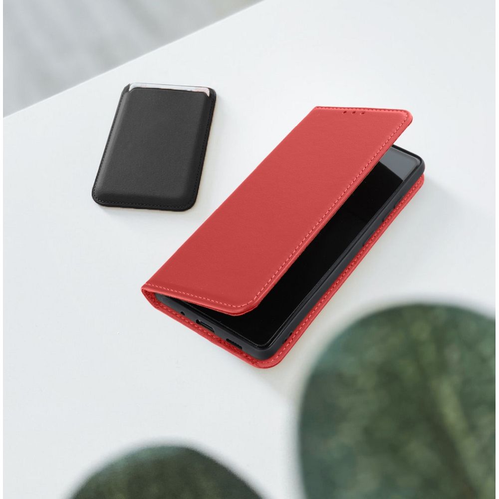 SMART PRO Book leather case for XIAOMI Redmi Note 15 PRO PLUS 5G claret