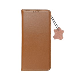 Smart Pro Book kožené púzdro pre Xiaomi Redmi Note 15 Pro Plus 5G hnedá