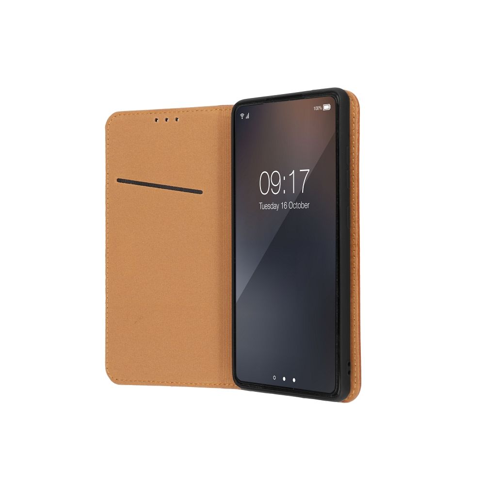 SMART PRO Book leather case for XIAOMI Redmi Note 15 PRO PLUS 5G brown