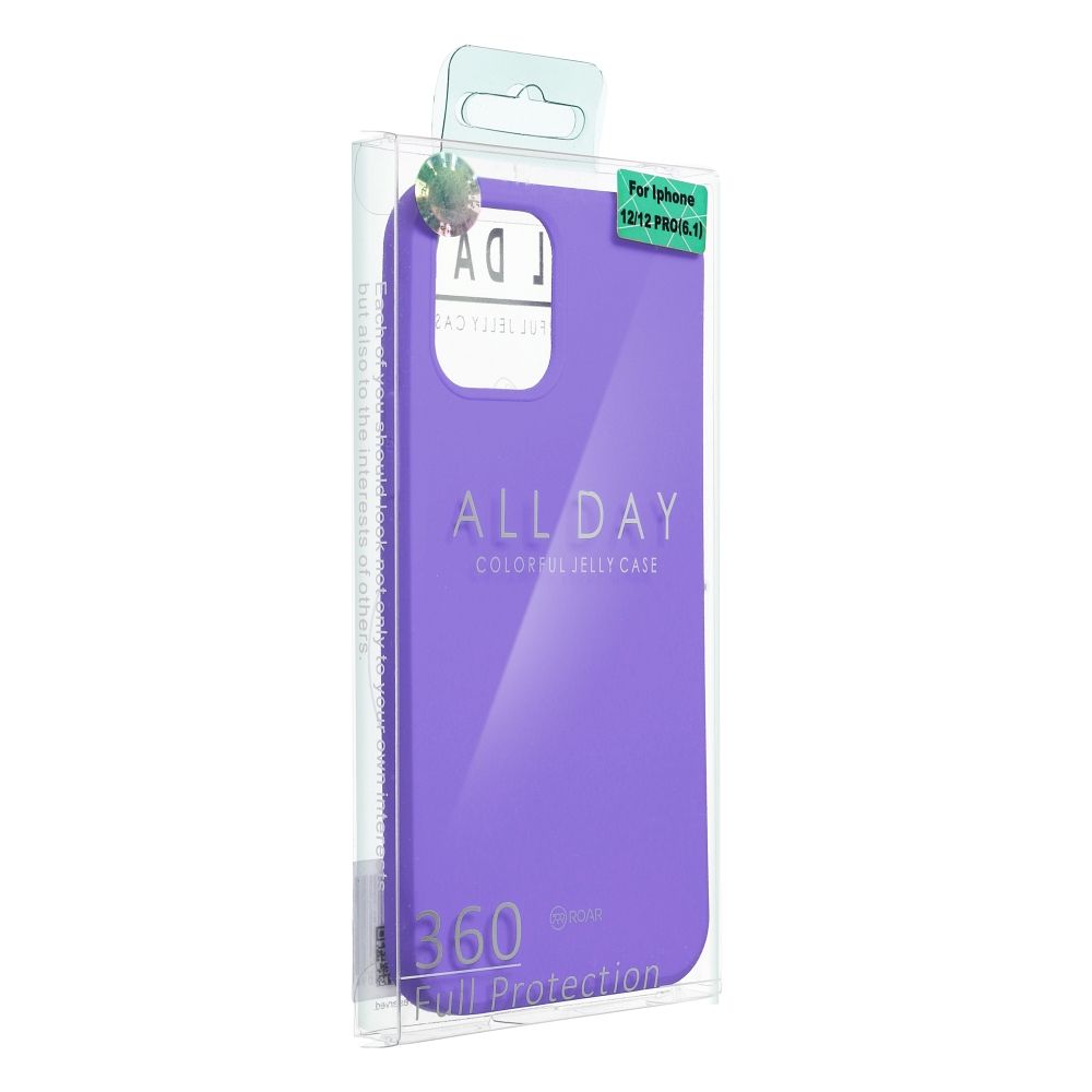 ROAR case ALL DAY COLORFUL JELLY for SAMSUNG A37 5G purple