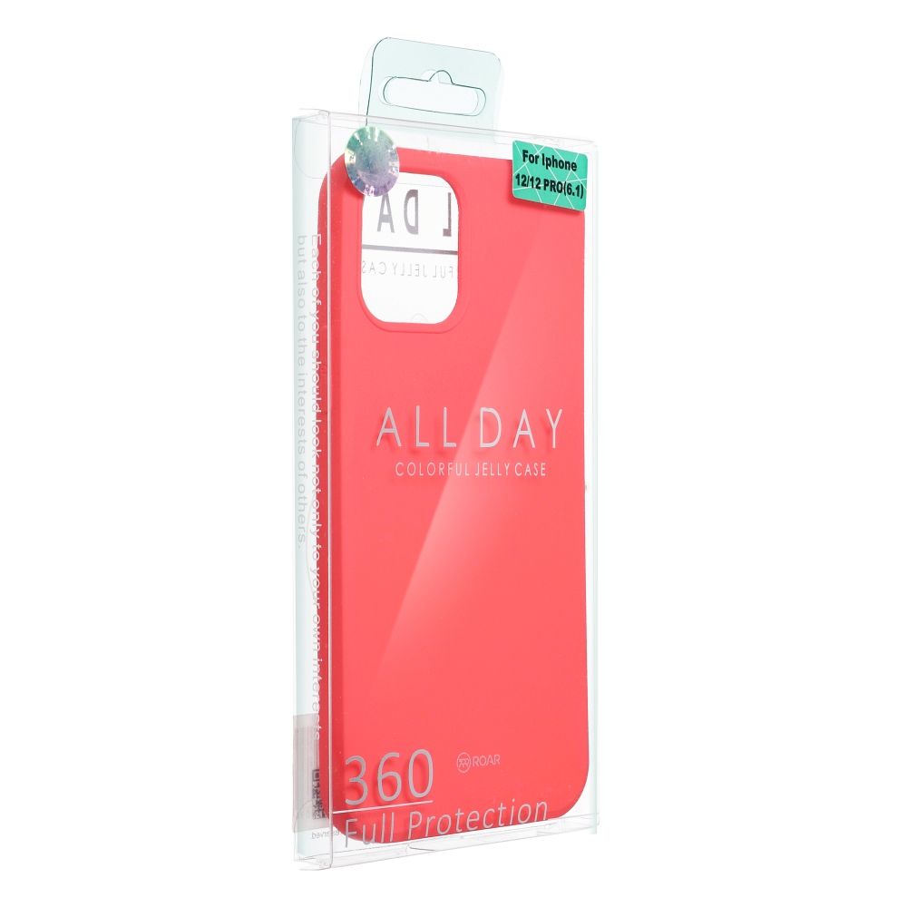 ROAR case ALL DAY COLORFUL JELLY for IPHONE 17 Pro peach pink