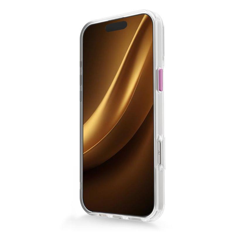 Zadní kryt Clear Thin Mag pro Apple iPhone 16, růžová