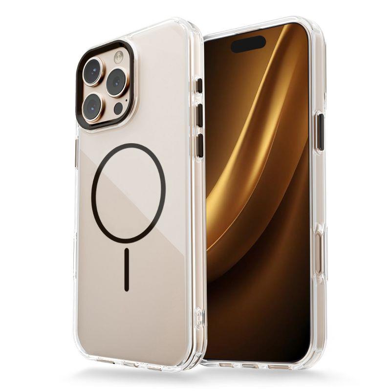 Kryt Clear Thin Mag pro Apple iPhone 17 Pro 6,3" černý