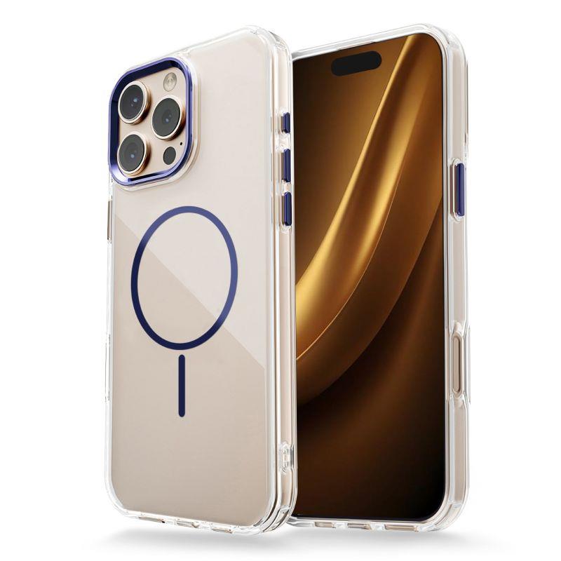 Kryt Clear Thin Mag pro Apple iPhone 17 6,3" modrý