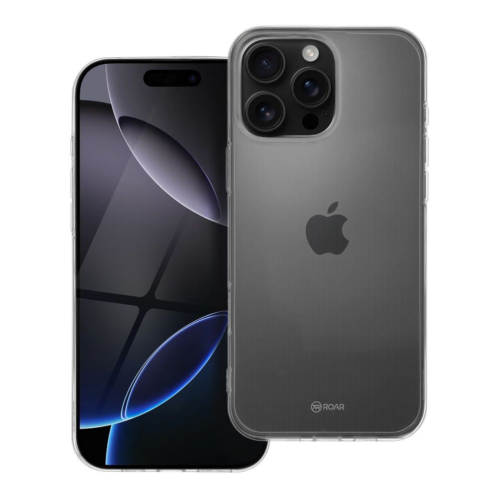 ROAR case ALL DAY COLORFUL JELLY for IPHONE 16 Pro Max transparent