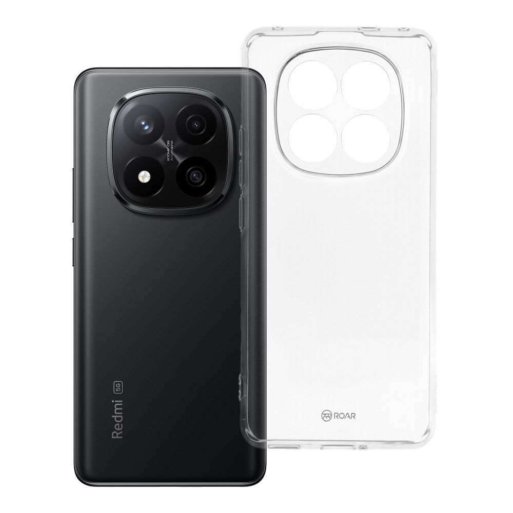 Zadný kryt ROAR case ALL DAY COLORFUL JELLY pre Xiaomi Redmi Note 14 Pro+ 5G, transparentný