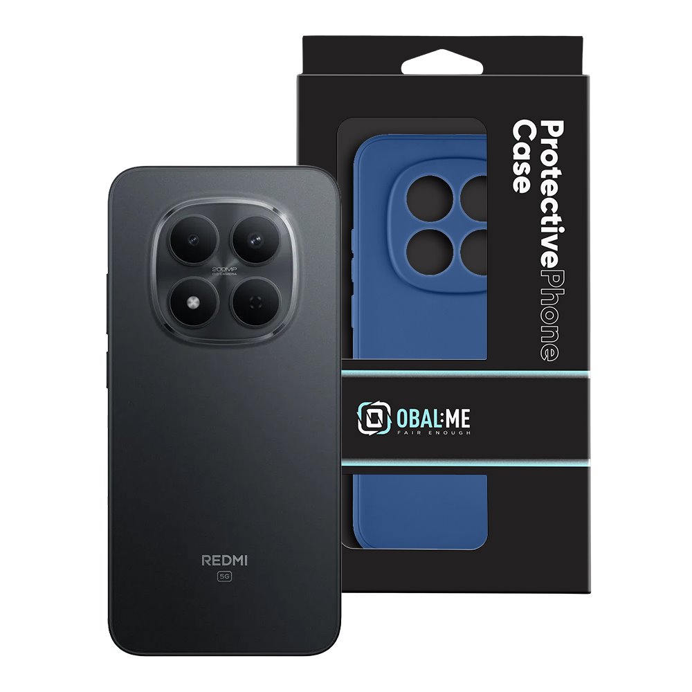 OBAL:ME Matte TPU Kryt pro Xiaomi Redmi Note 15 Pro 5G Dark Blue