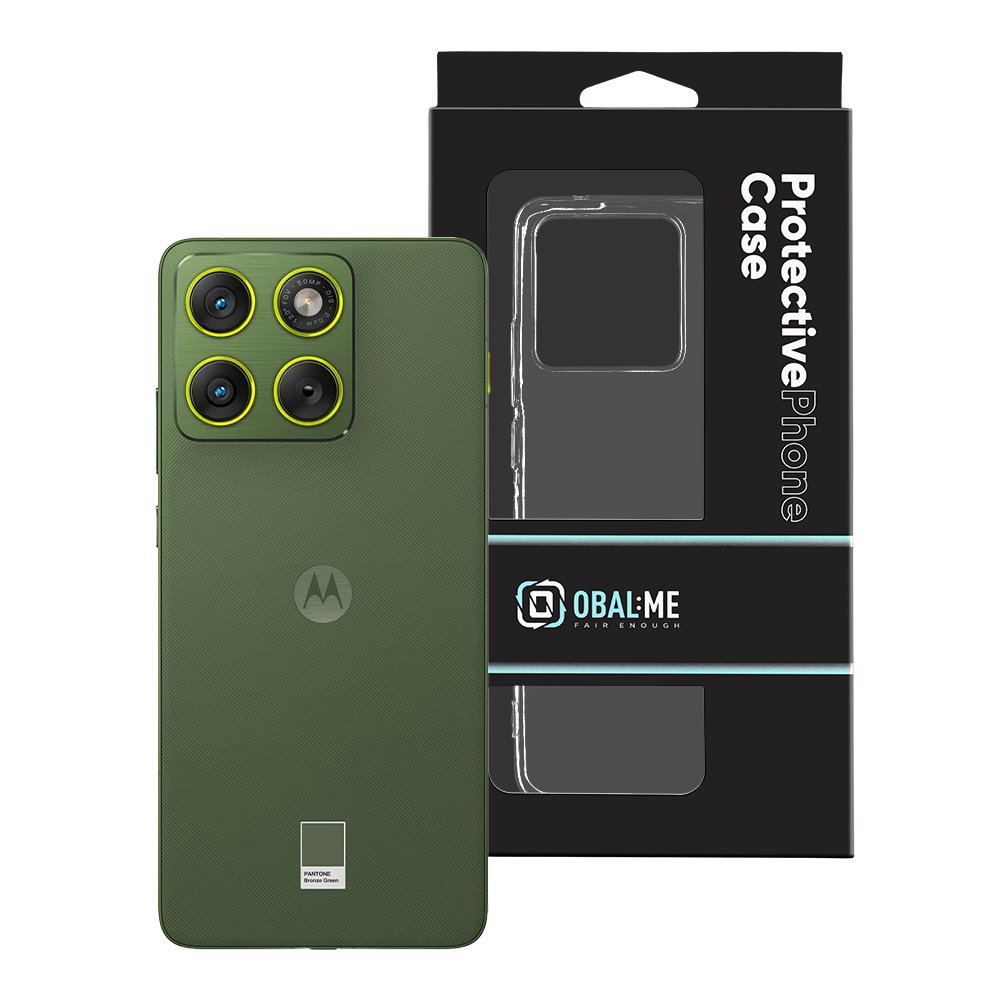 OBAL:ME TPU Kryt pro Motorola Edge 70 Transparent