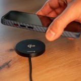 Bezdrátová nabíječka Swissten MagPuck Qi2 (kompatibilní s MagSafe)