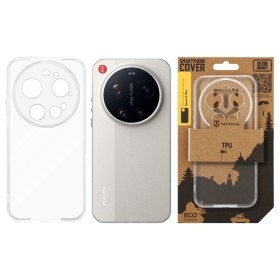 Zadný kryt Tactical TPU pre Xiaomi 17 Ultra, transparentný