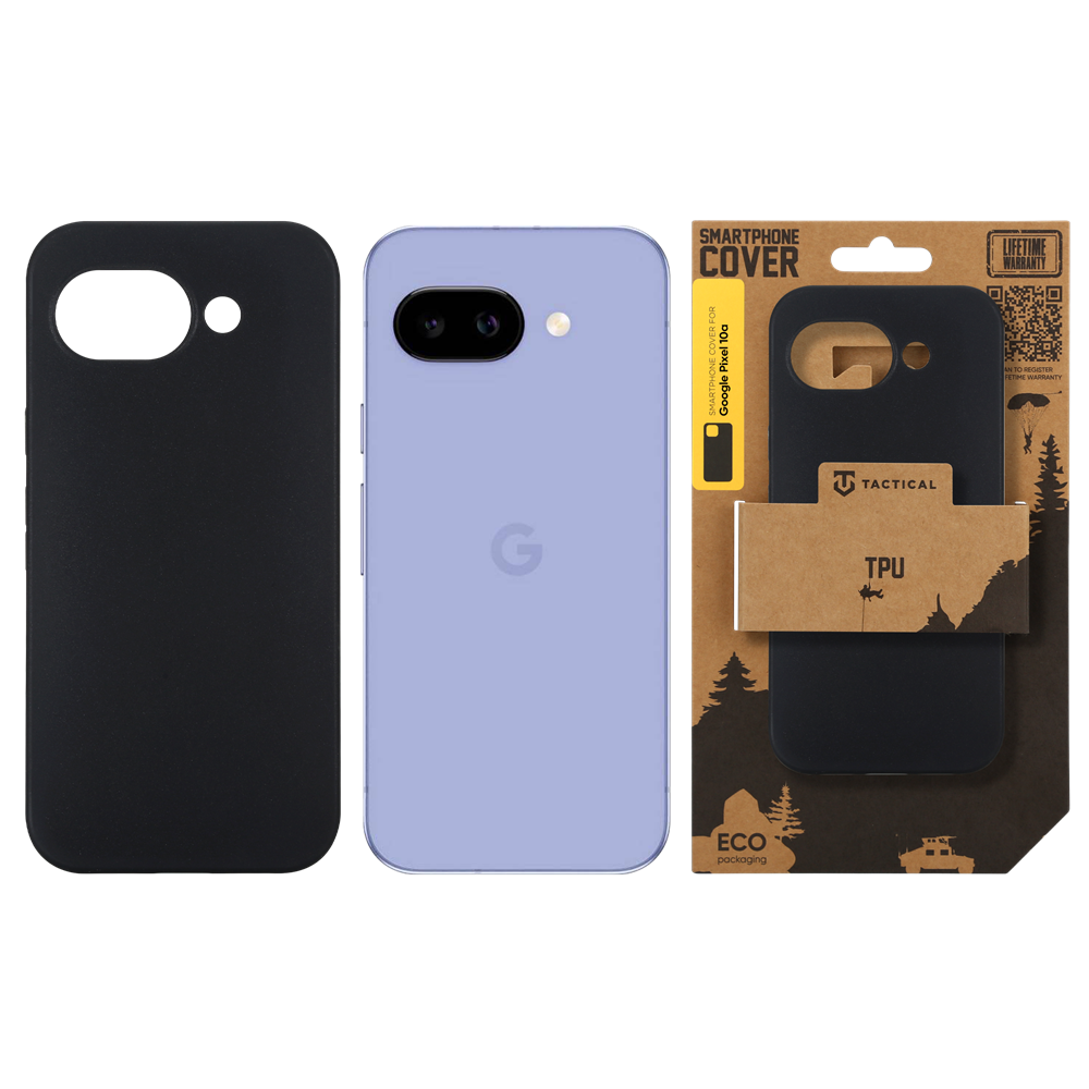 Tactical TPU Kryt pro Google Pixel 10a Black