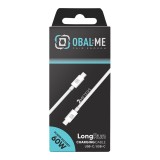 OBAL:ME LongRun USB-C/USB-C kabel 60W 2m White