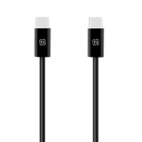 OBAL:ME CarShot USB-C/USB-C kabel 30cm, černá