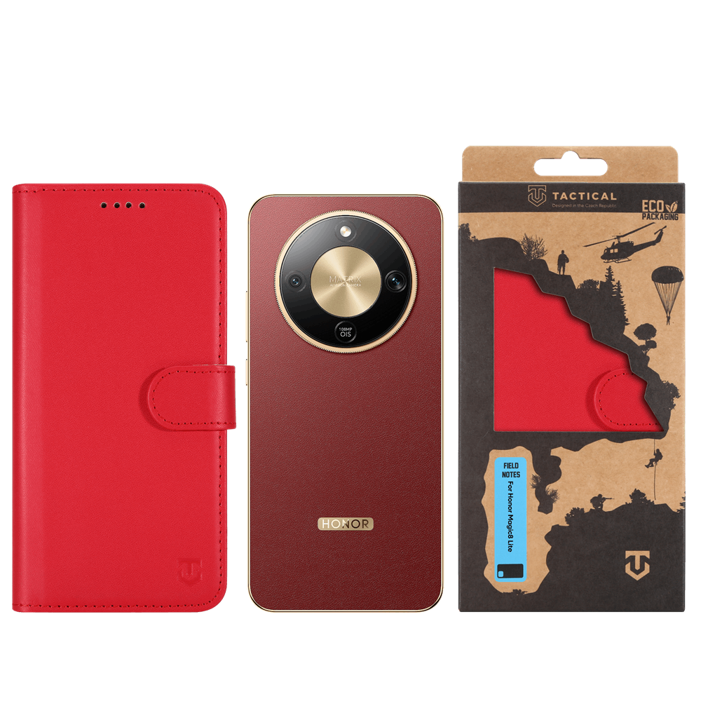 Tactical Field Notes pro Honor Magic8 Lite Red