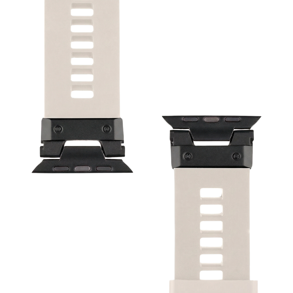 Tactical Tough Band pro Apple Watch Ultra Light Grey/Black