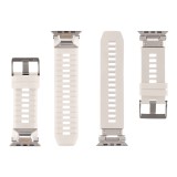 Tactical Tough Band pro Apple Watch Ultra Light Grey/Silver