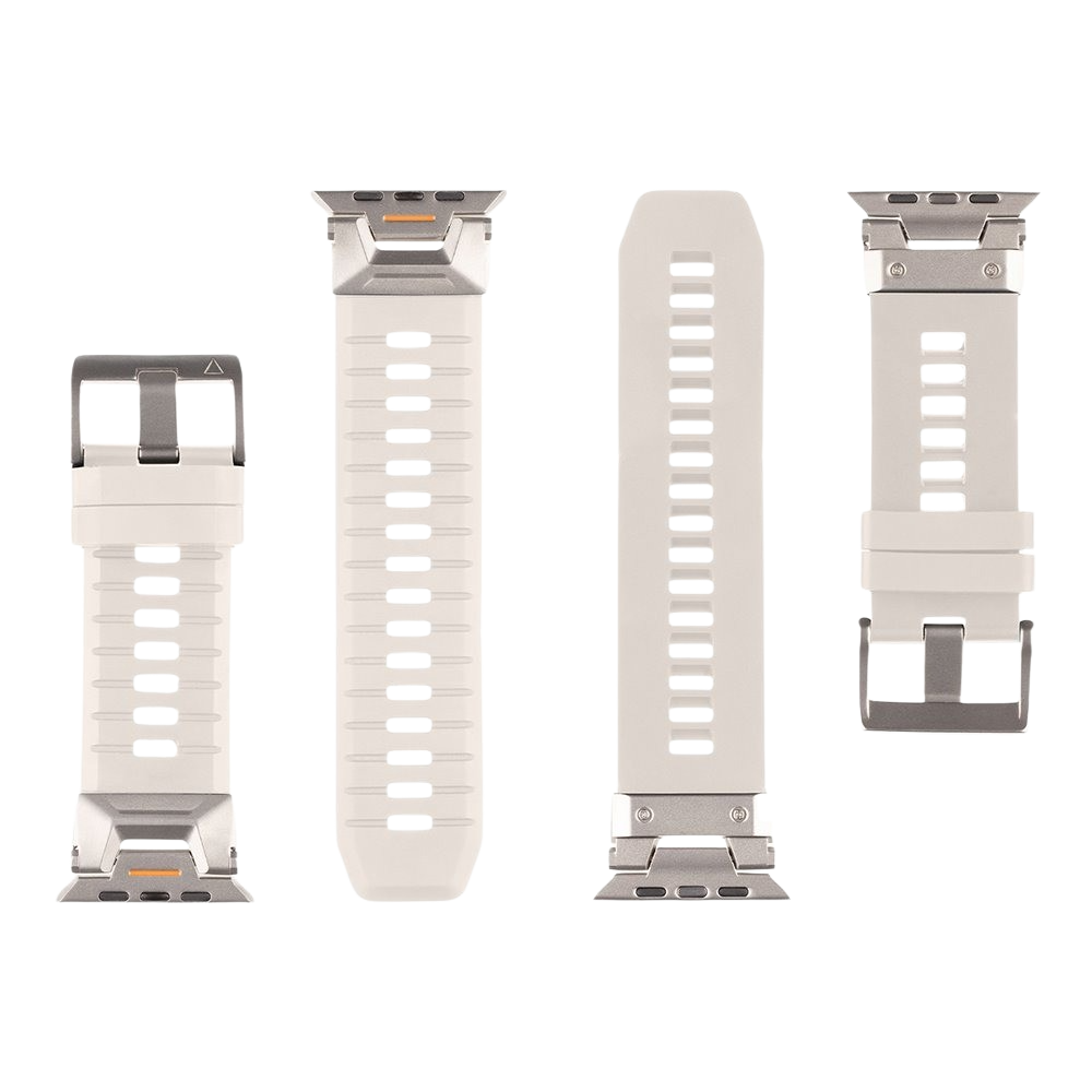 Tactical Tough Band pro Apple Watch Ultra Light Grey/Silver
