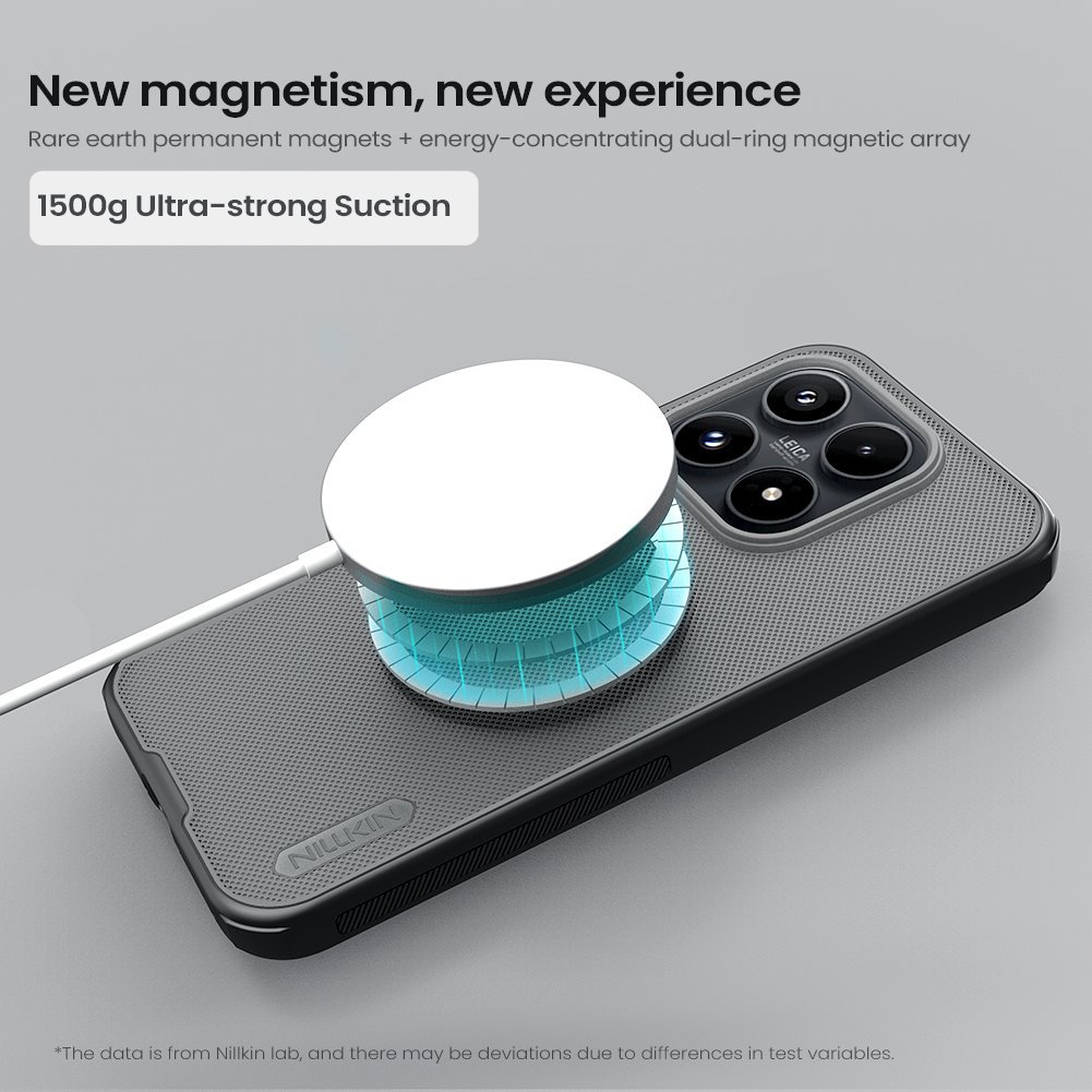 Nillkin Super Frosted PRO Magnetic Zadní Kryt pro  Xiaomi  17 Transparent Black