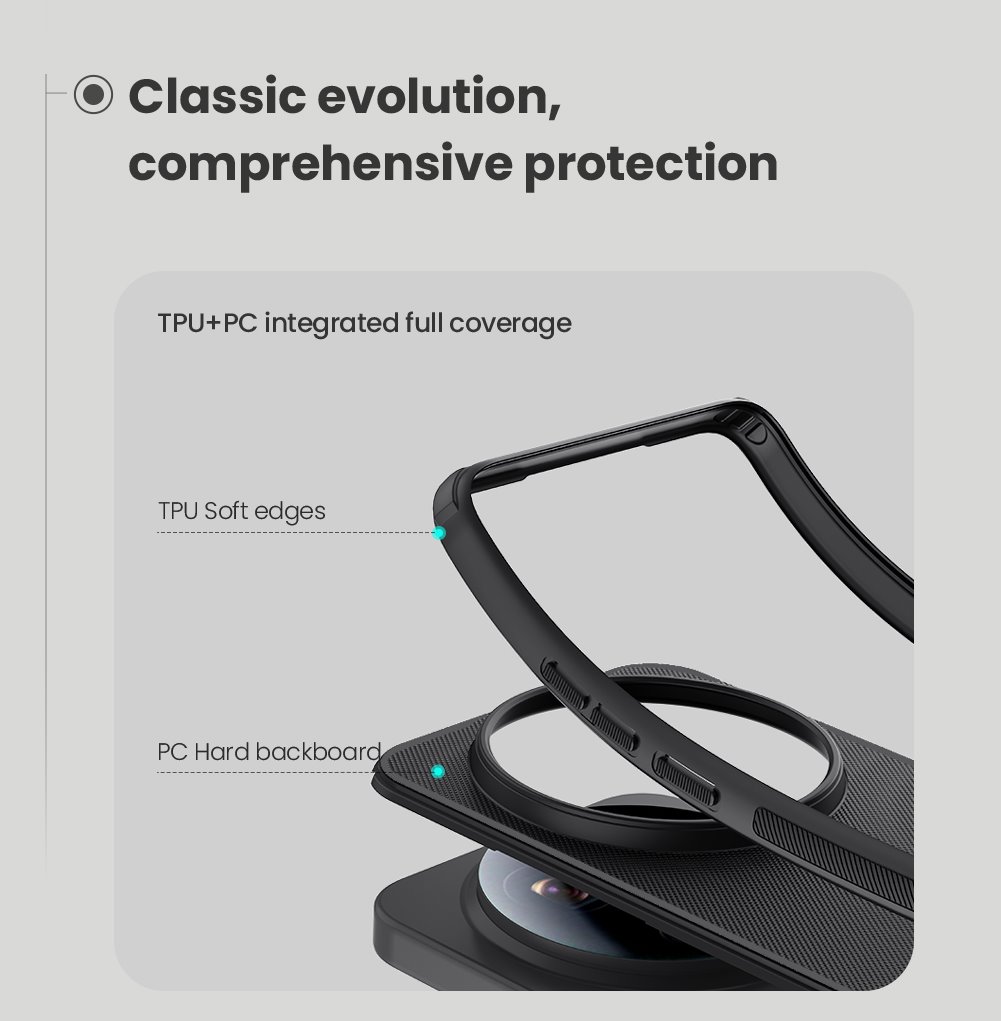 Nillkin Super Frosted PRO Magnetic Zadní Kryt pro Xiaomi 17 Ultra Black