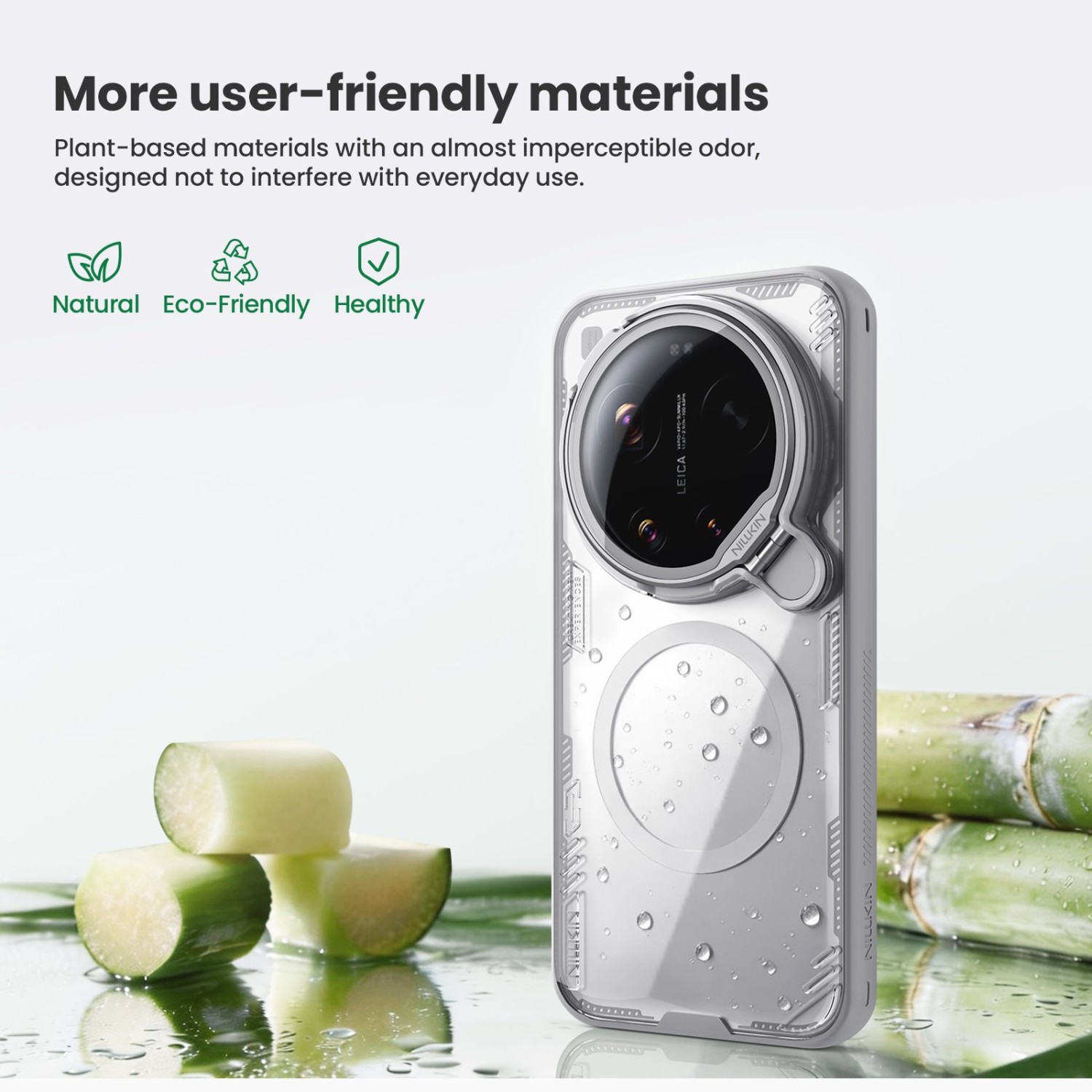 Nillkin Iceblade Prop Magnetic Kryt pro Xiaomi 17 Ultra Dark Night Black