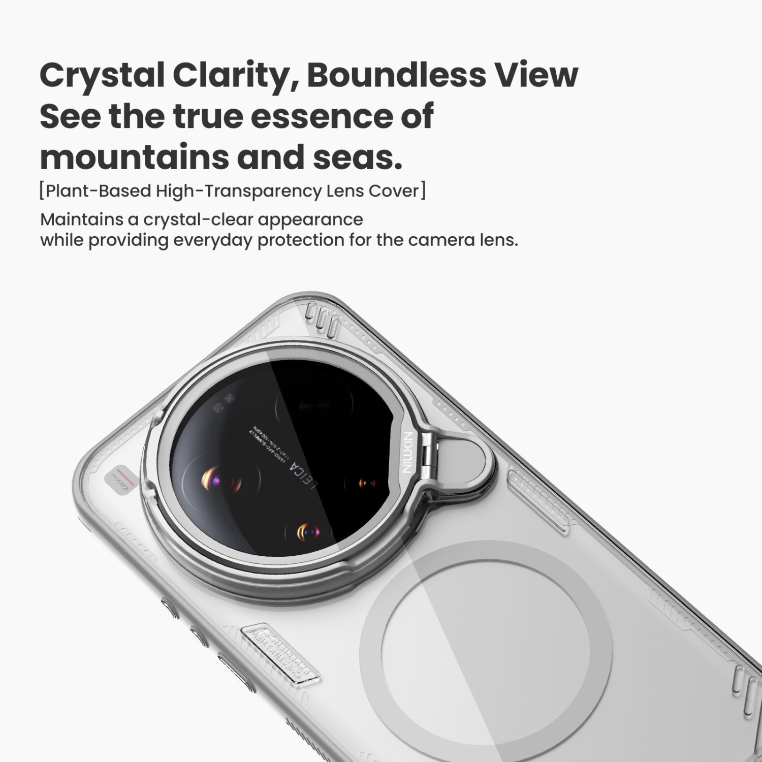 Nillkin Iceblade Prop Magnetic Kryt pro Xiaomi 17 Ultra Dark Night Black