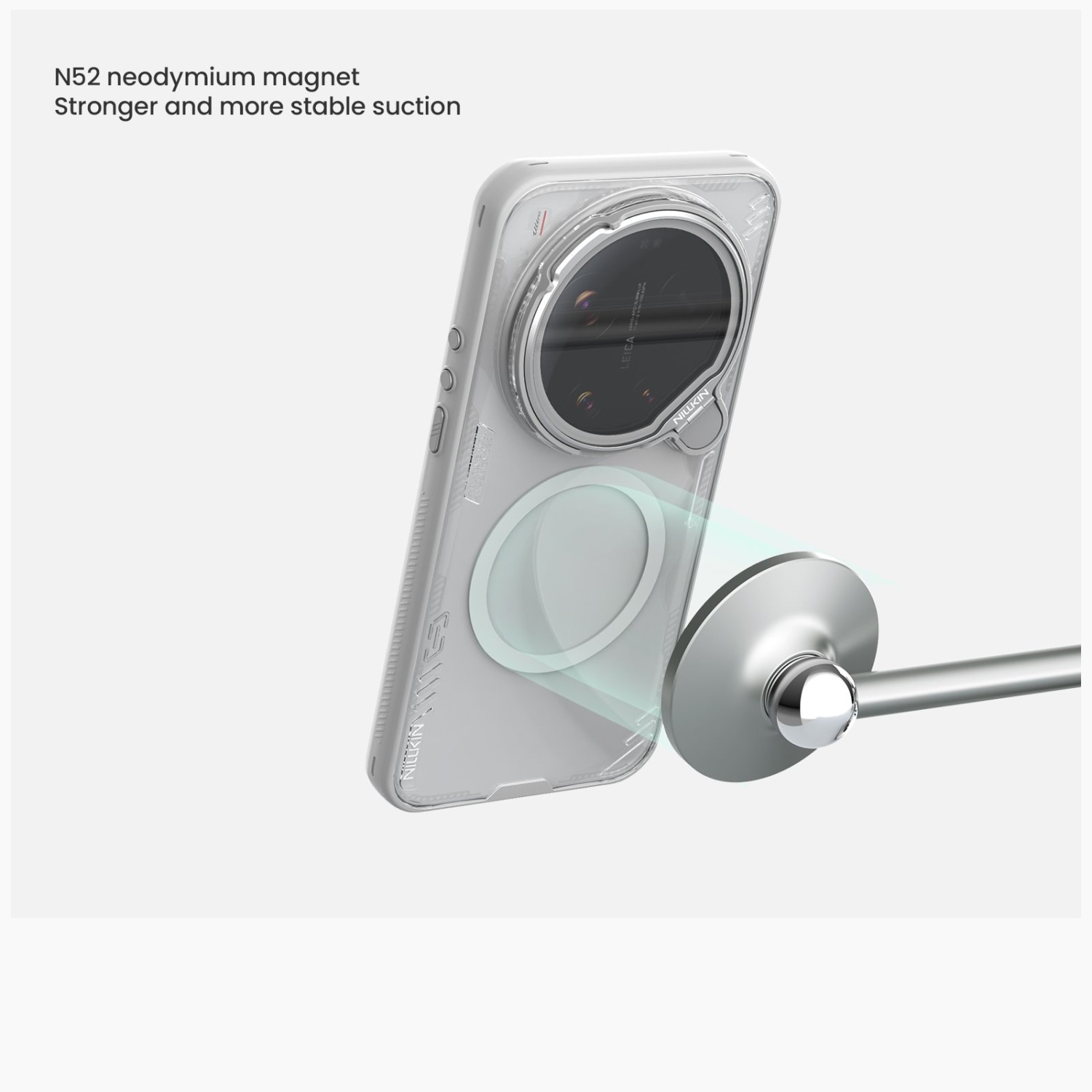 Nillkin Iceblade Prop Magnetic Kryt pro Xiaomi 17 Ultra Dark Night Black