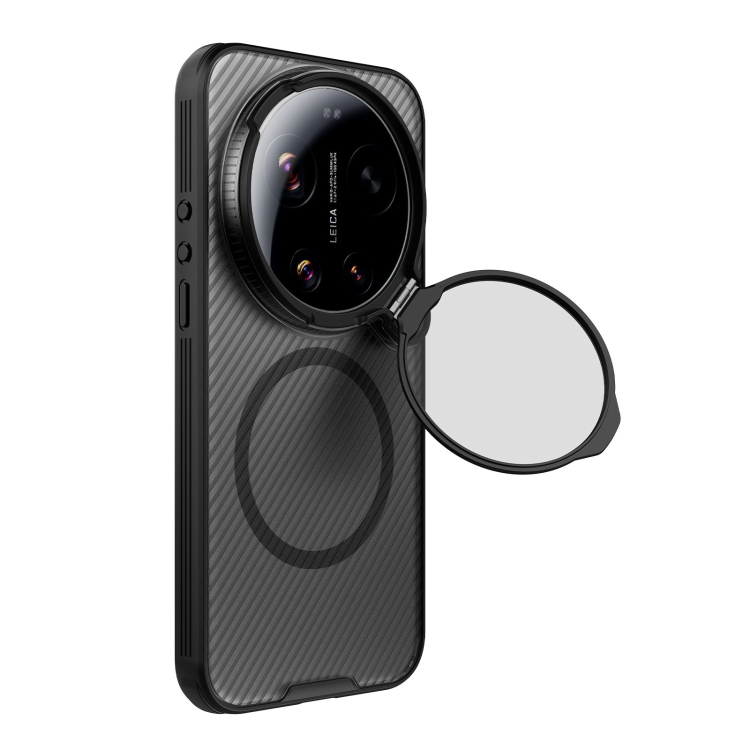 Nillkin CamShield Prop Magnetic (Transparent Lens) Zadní Kryt pro Xiaomi 17 Ultra Transparent Black