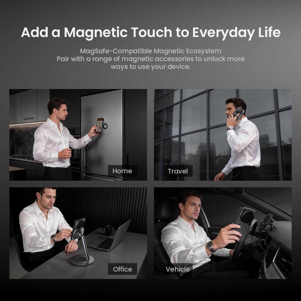 Nillkin CamShield Prop Magnetic Zadní Kryt pro Xiaomi 17 Ultra Black