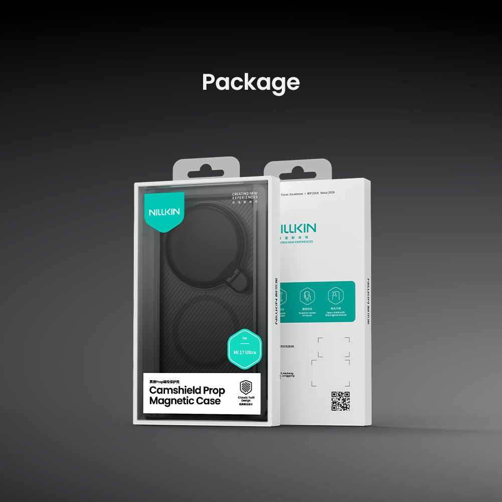 Nillkin CamShield Prop Magnetic Zadní Kryt pro Xiaomi 17 Ultra Black