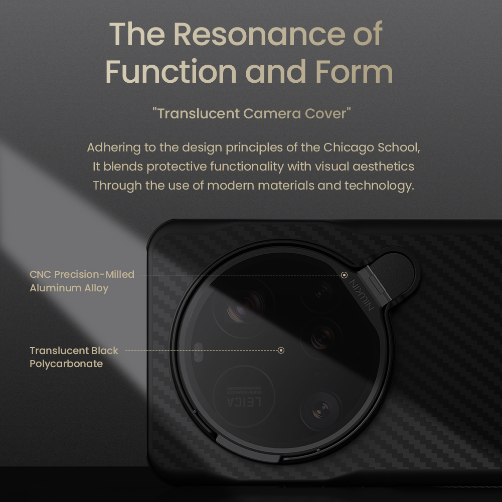 Nillkin CarboProp Aramid Magnetic Zadní Kryt pro Xiaomi 15 Ultra Black