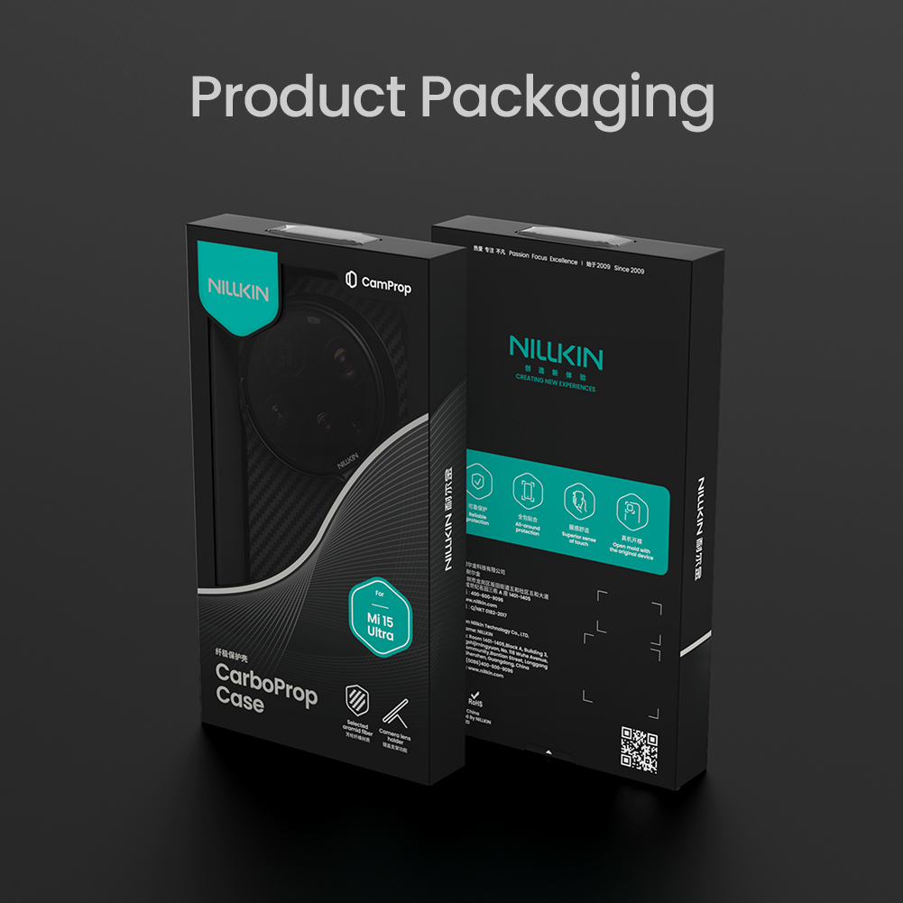 Nillkin CarboProp Aramid Magnetic Zadní Kryt pro Xiaomi 15 Ultra Black