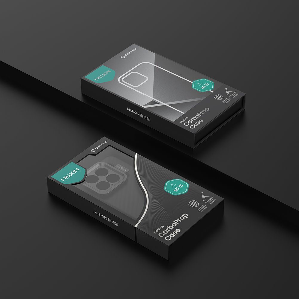 Nillkin CarboProp Aramid Magnetic Zadní Kryt pro Xiaomi 15 Black