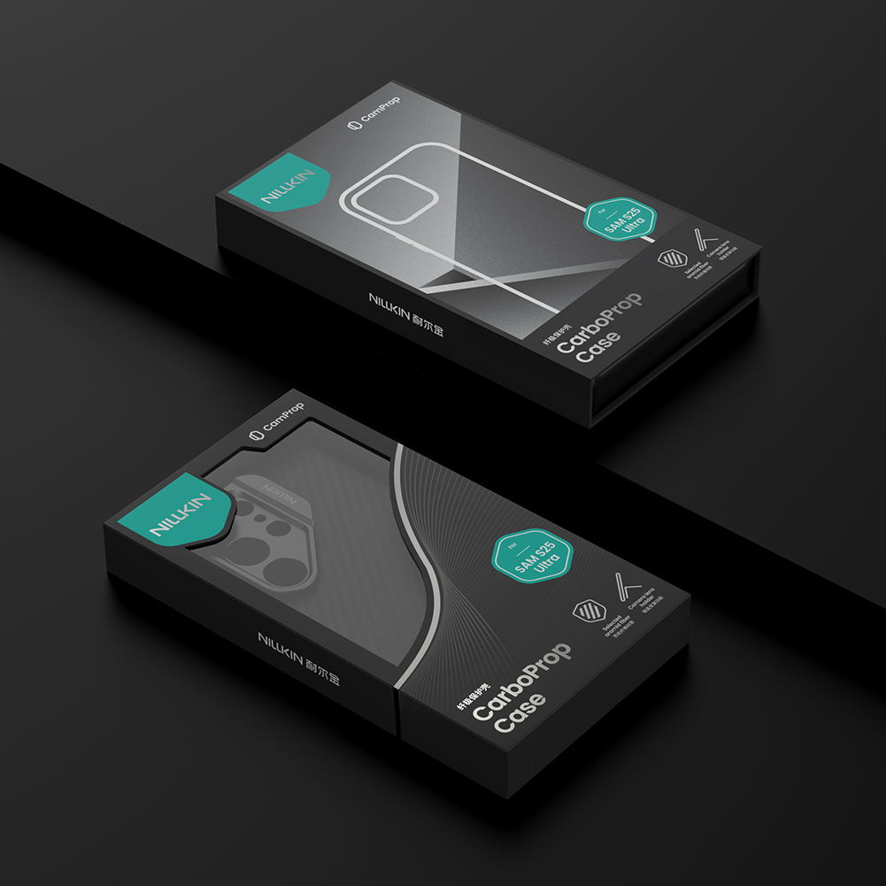 Nillkin CarboProp Aramid Magnetic Zadní Kryt pro Samsung Galaxy S25 Ultra Black