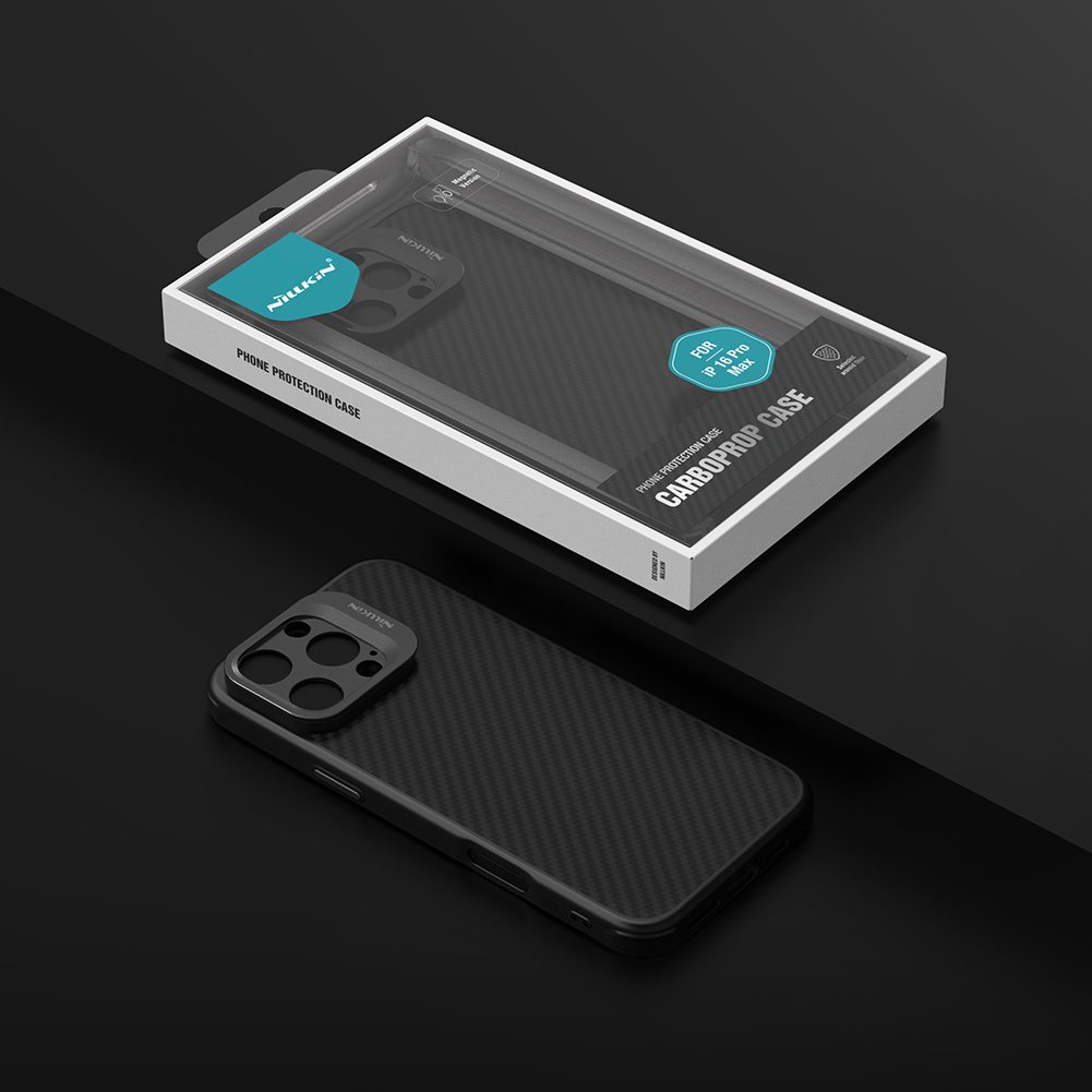 Nillkin CarboProp Aramid Magnetic Zadní Kryt pro Apple iPhone 16 Pro Max Black