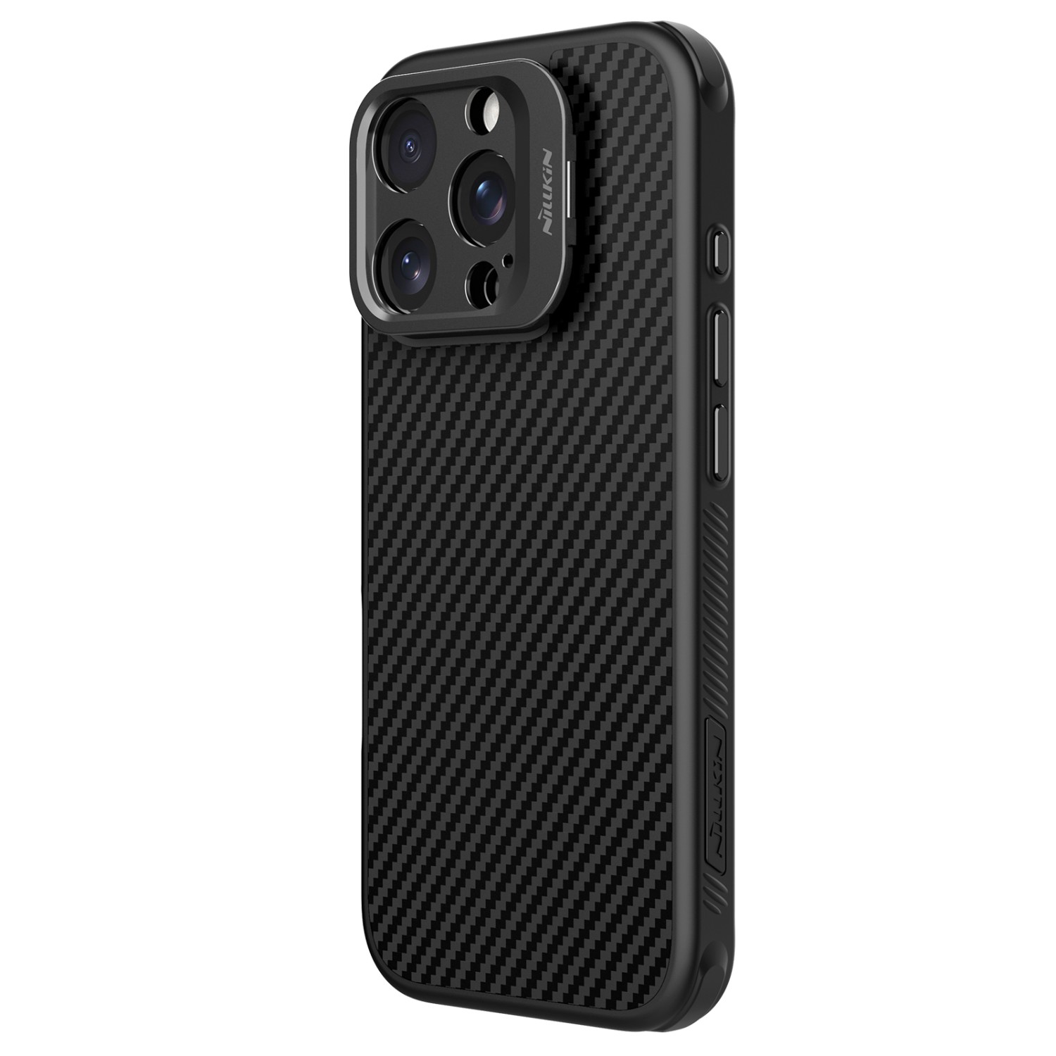 Nillkin CarboProp Aramid Magnetic Zadní Kryt pro Apple iPhone 16 Pro Black