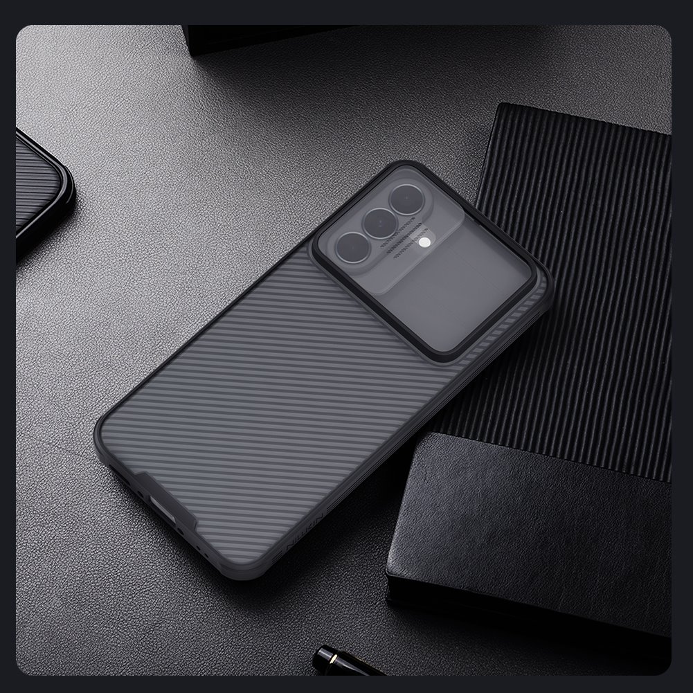 Nillkin CamShield PRO Zadní Kryt pro Samsung Galaxy A37 Transparent Black