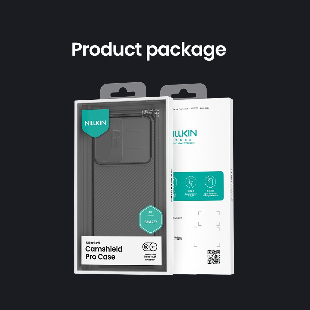 Nillkin CamShield PRO Zadní Kryt pro Samsung Galaxy A37 Transparent Black