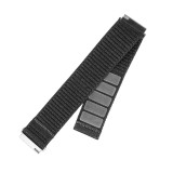 Nylonový řemínek FIXED Nylon Sporty Strap s Quick Release 18mm pro smartwatch, tmavě šedý