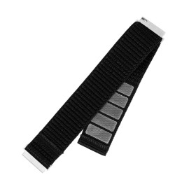 Nylonový remienok FIXED Nylon Sporty Strap s Quick Release 18mm pre smartwatch, čierna