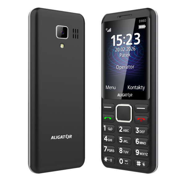 Aligator D860 černá