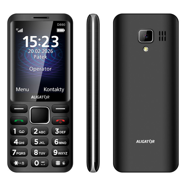 Aligator D860 černá