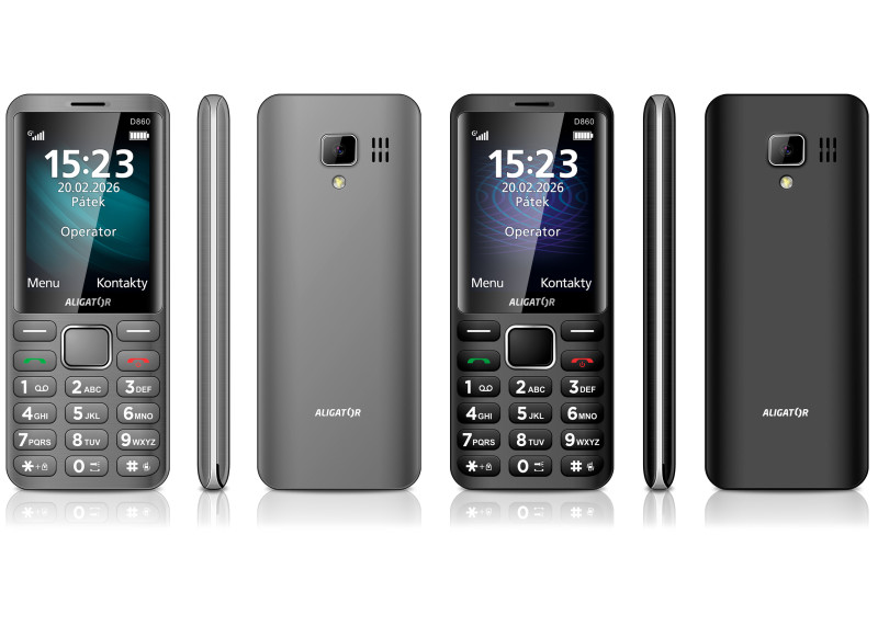 Aligator D860 černá