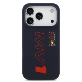Zadný kryt Red Bull Silicone MV1 MagSafe pre Apple iPhone 17 Pro, modrá