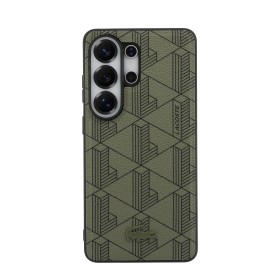 Zadný kryt Lacoste PVC Blend Monogram Magnetic pre Samsung Galaxy S26 Ultra, khaki