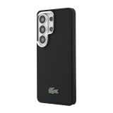 Lacoste Petit Pique Metal Logo Magnetic Zadní Kryt pro Samsung Galaxy S26 Ultra Black