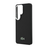 Lacoste Petit Pique Metal Logo Magnetic Zadní Kryt pro Samsung Galaxy S26 Ultra Black