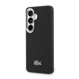 Lacoste Petit Pique Metal Logo Magnetic Zadní Kryt pro Samsung Galaxy S26 Black